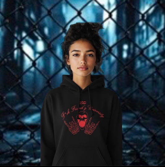 OTWFF Black & Red University PullOver