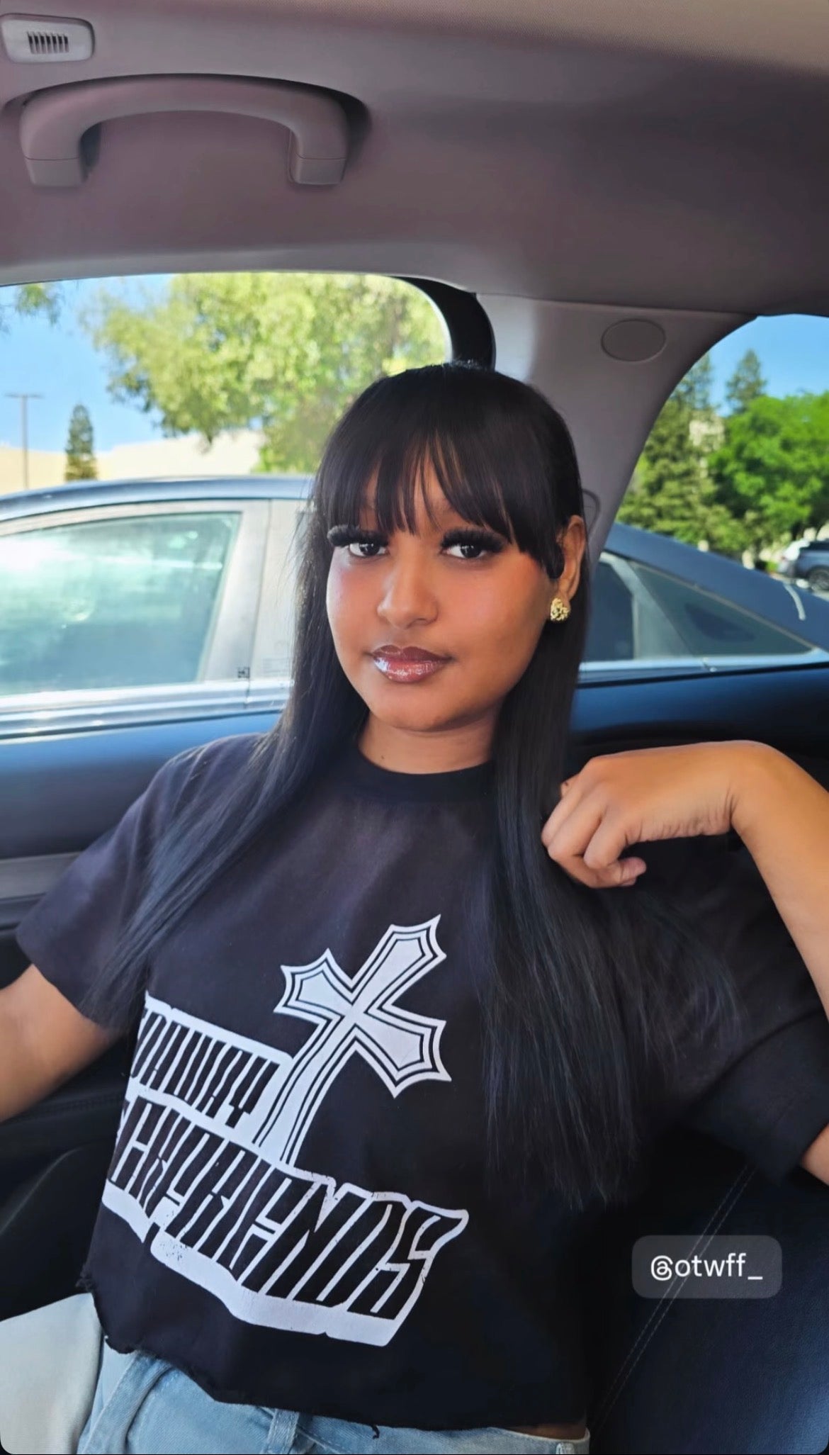 OTWFF Forever Blacking Out Acid Wash Tee