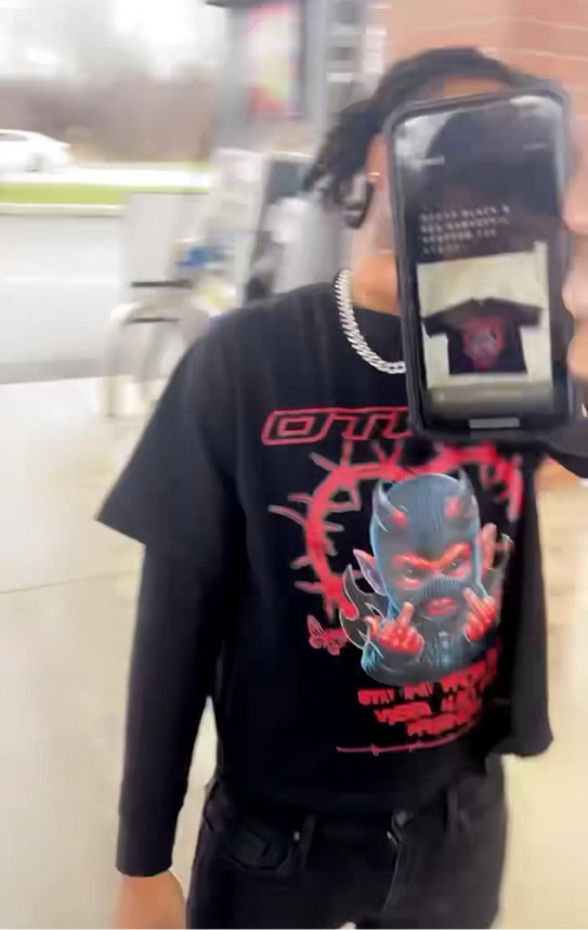 OTWFF “ No Bad Vibe’s “ Crop Tee