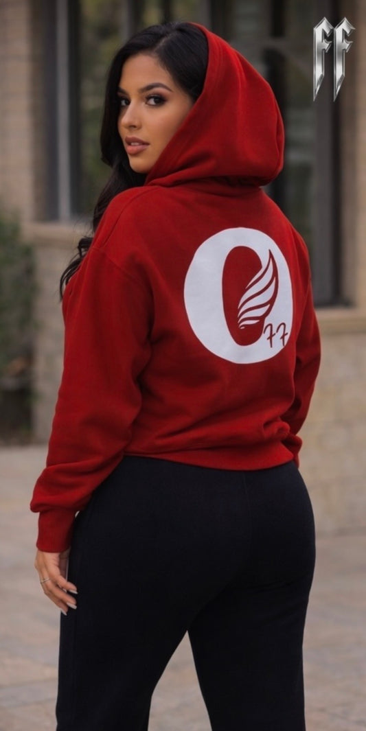 OTWFF “Outsmarting The Haters Daily” Red Hoodie