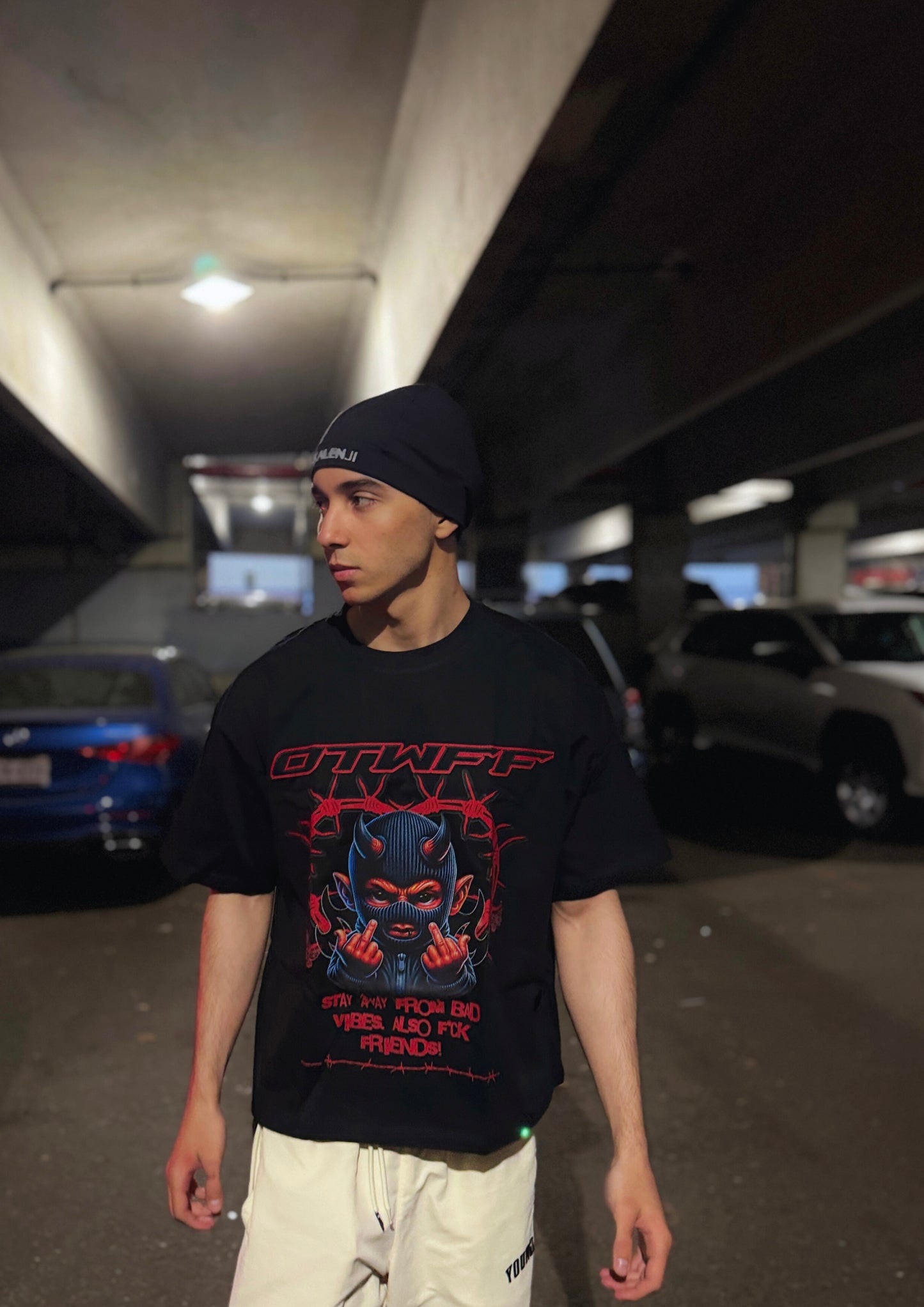 “ No Bad Vibe’s “ Crop Tee