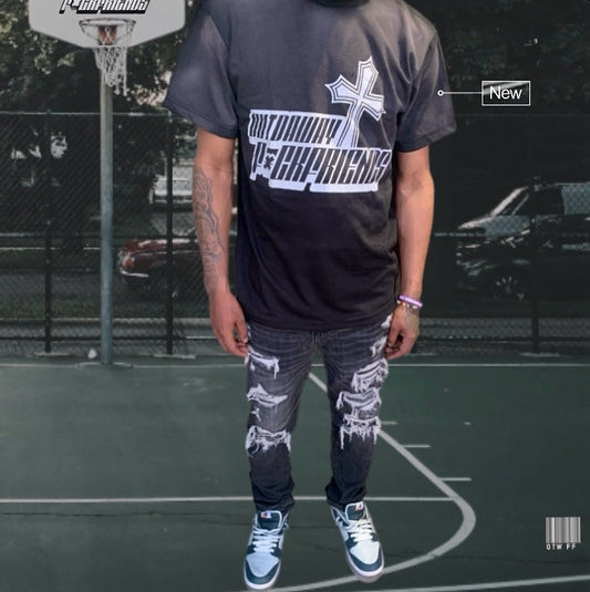 OTWFF “ Forever Blacking Out “ Acid Wash’d Tee