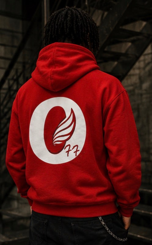 OTWFF “Outsmarting The Haters Daily” Red Hoodie