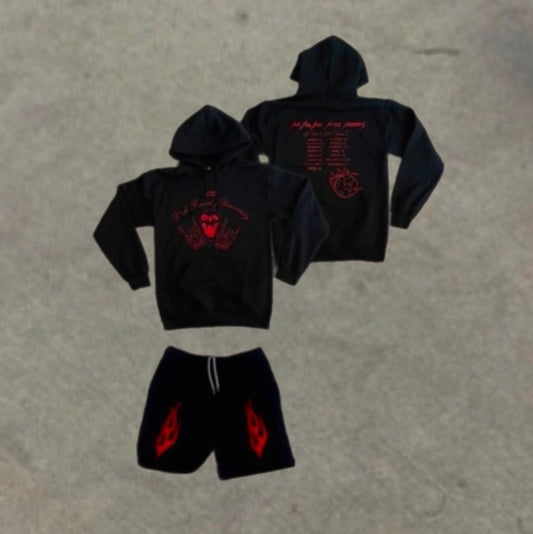 OTWFF “ Flame Hoodie Set “