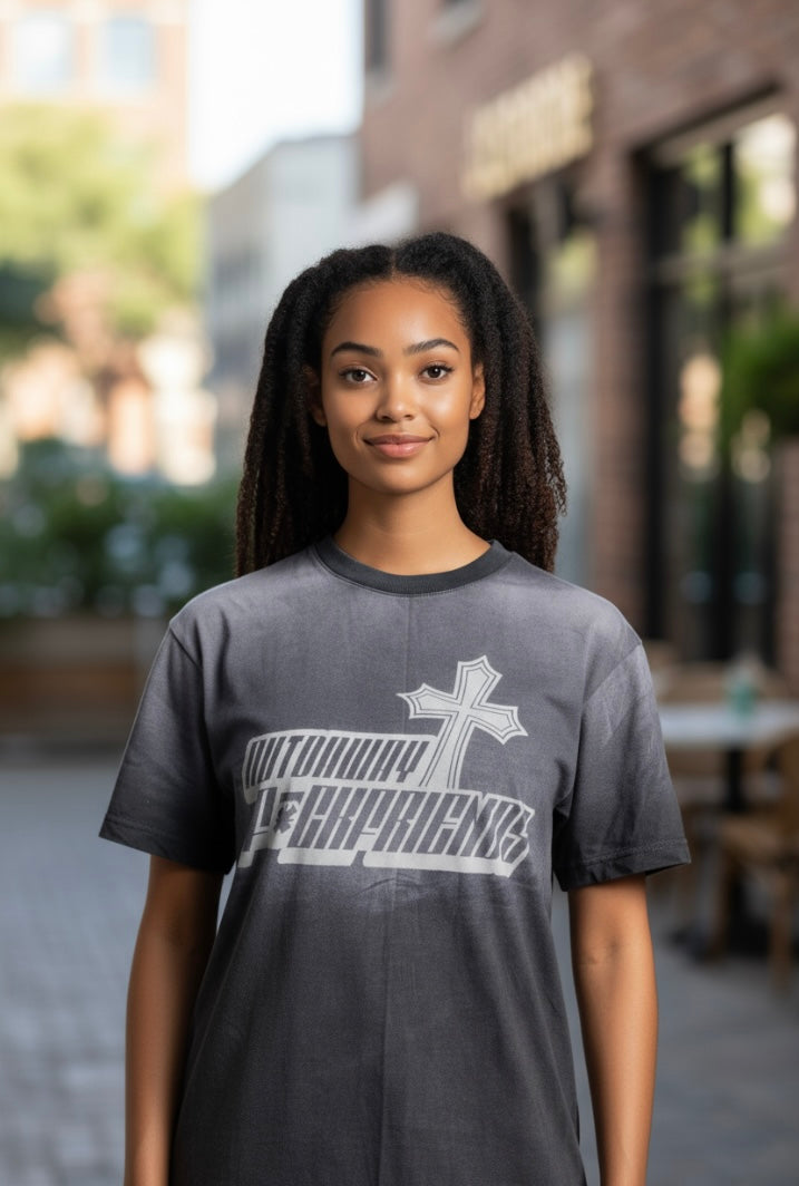 “ Forever Blacking Out “ Acid Wash’d Tee