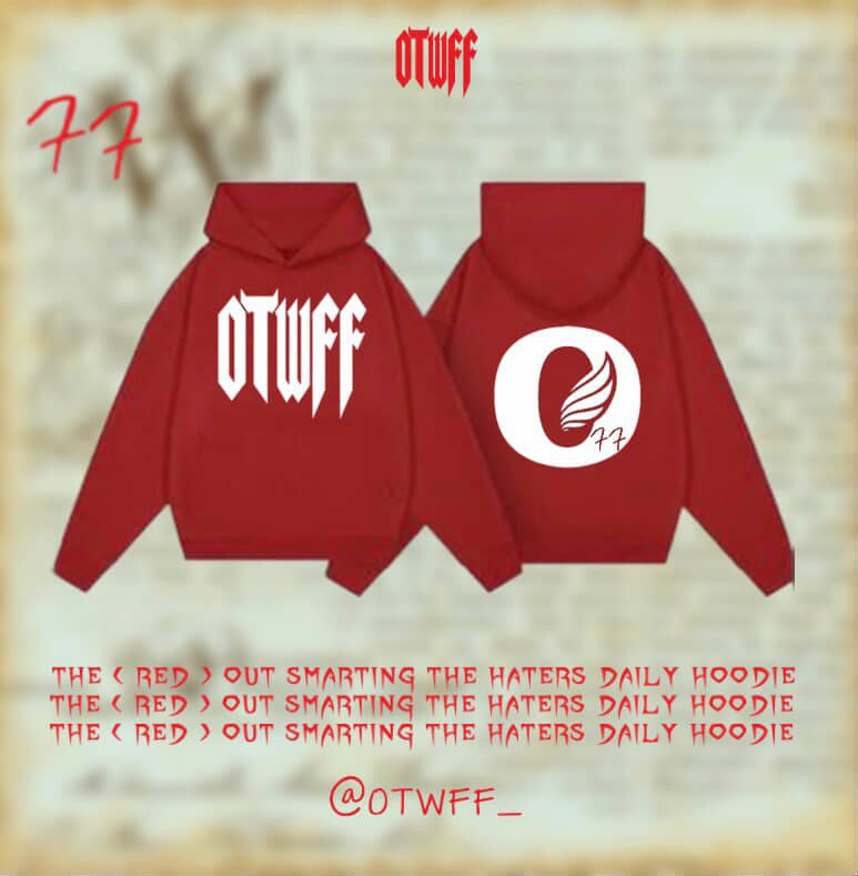OTWFF Red Fearlessly Forever Hoodie