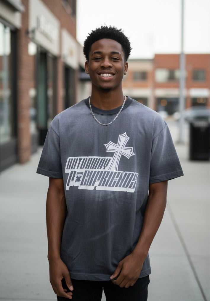 “ Forever Blacking Out “ Acid Wash’d Tee