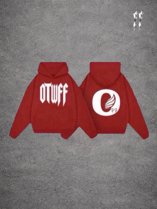 OTWFF “Outsmarting The Haters Daily” Red Hoodie