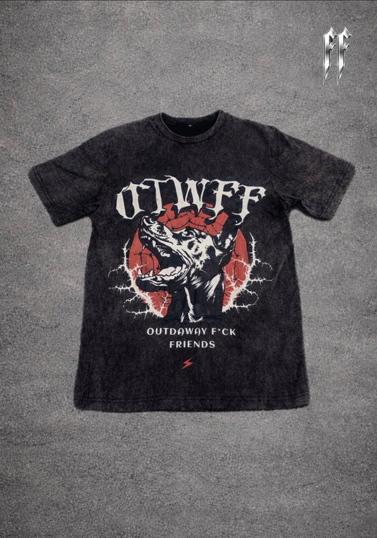 OTWFF Bloody Moon Distressed Tee