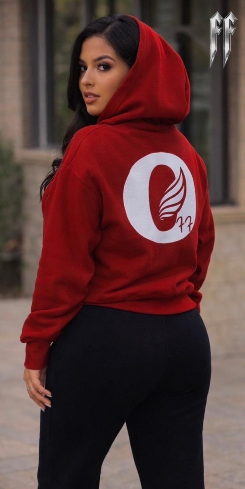 OTWFF “Outsmarting The Haters Daily” Red Hoodie