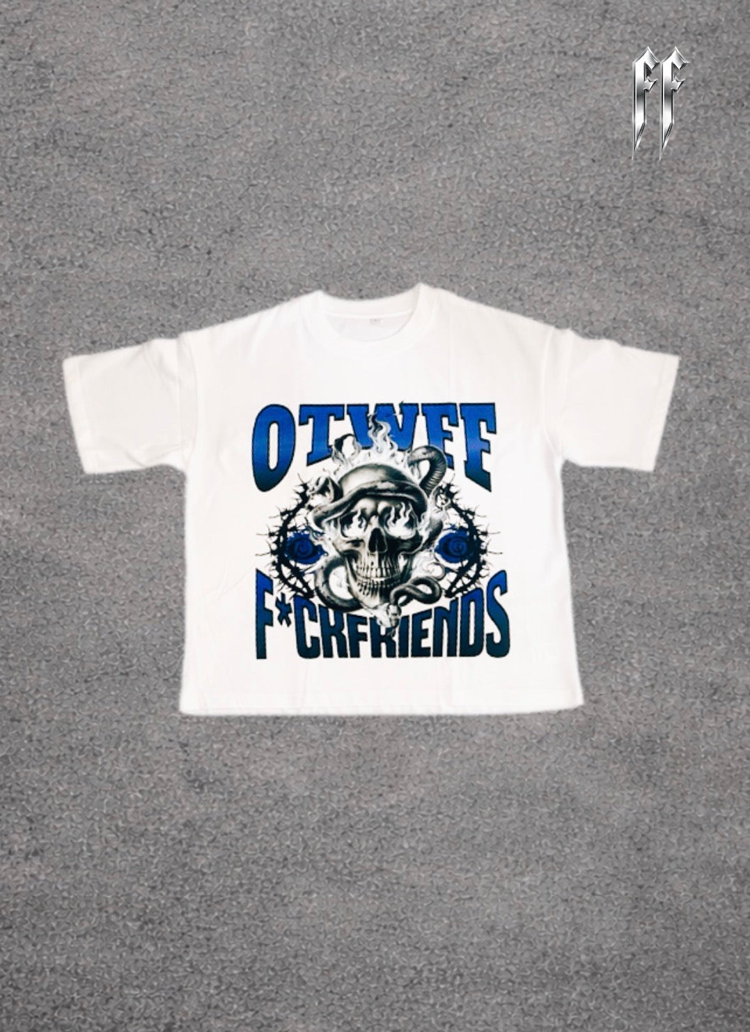 OTWFF Slimey World Oversized Crop Tee