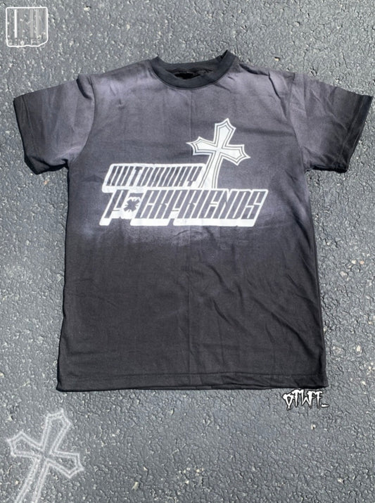 OTWFF Forever Blacking Out Acid Wash Tee